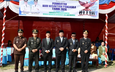 Peringati Hari Kesaktian Pancasila, Bupati Vandiko Ajak Masyarakat Samosir Perkuat Persatuan