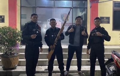 Tim Macan Belawan Temukan Senjata Rakitan Diduga untuk Tawuran di Bom Lama