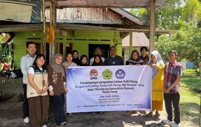 Limbah Kulit Pisang Jadi Bernilai: Edukasi Ekonomi Sirkular bagi Petani Palangka Raya