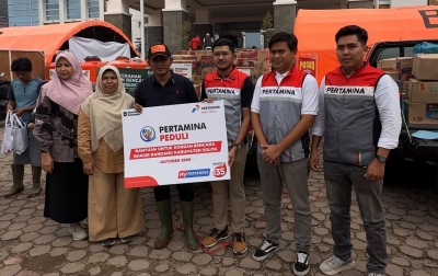 Pertamina Patra Niaga Sumbagut Terus Dorong Upaya Pemulihan Pasca Banjir Bandang Galodo di Solok