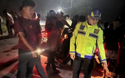 Adu Banteng Sepeda Motor Tanpa Plat di Sei Rampah, Remaja 17 Tahun Tewas di Lokasi Kejadian