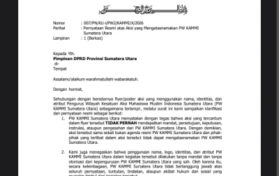 KAMMI Sumut Bantah Aksi yang Mengatasnamakan Organisasi, Minta DPRD Tak Layani sebagai Representasi Resmi