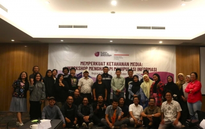 AJI Gelar Workshop Ketahanan Menghadapi Manipulasi Informasi di Medan