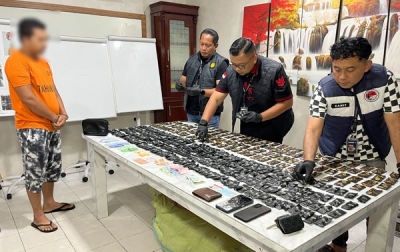 Satres Narkoba Polrestabes Medan Ringkus Kurir 450  Pod Getar Asal Malaysia
