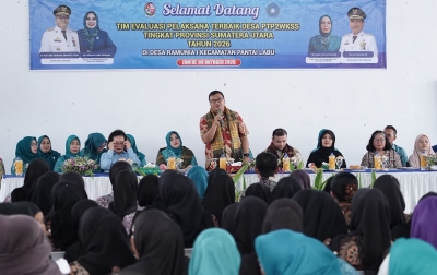 Desa Ramunia I Ikuti Evaluasi PTP2WKSS Tingkat Provinsi Sumatera Utara