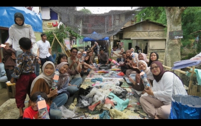 Ecovia Gandeng Sasude Kenalkan Pengolahan Sampah Plastik Melalui Ecobrick