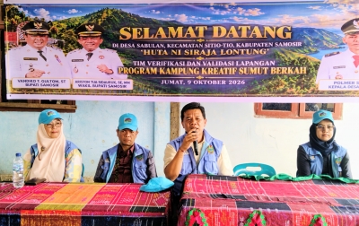 Pemkab Samosir Usulkan Sabulan Jadi Kampung Kreatif Sumut Berkah