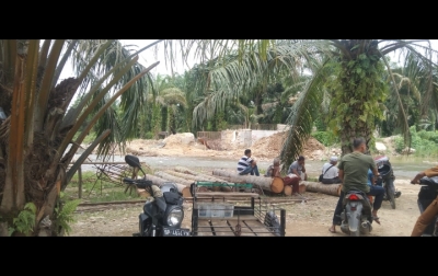Sisa Waktu 39 Hari Lagi Abutment Proyek Jembatan Sungai Siabu Berbiaya Rp13, 9 M Belum Siap