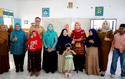 TP PKK Madina Bawa Bantuan ke SLBN, Setiap Anak Berhak Dapat Pendidikan yang Baik
