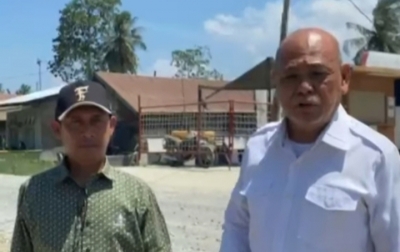 Yahdi Apresiasi Gubsu, Jalan Bandar Khalipah–Lalang Mulai Hotmix