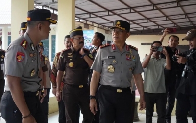 Kunjungi Mapolresta Kendari, Wakapolri: Berikan Kepastian Hukum dan Keadilan ke Masyarakat