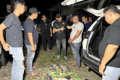 Kejar-kejaran 5 Jam di Perbatasan, Polisi Lumpuhkan Pengedar Sabu Lintas Provinsi
