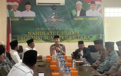 Kapolda Sumut Irjen Pol Sonny Irawan Silaturahmi Perdana dengan PWNU, Ajak Ulama Sinergi Jaga Kamtibmas