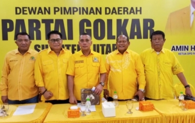 Andar Amin Matangkan Konsolidasi Golkar Sumut, Pelantikan dan Rakerda Menanti Jadwal DPP