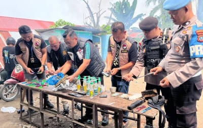Tim Gabungan GSN Di Desa Mencirim