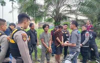 Gelar OSN Di Desa Serbajadi, Tim Gabungan Ciduk 3 Tersangka Narkoba