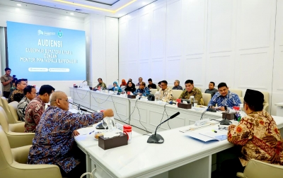 Bobby Nasution Sampaikan Lima Prioritas Pembangunan Sumut kepada Bappenas