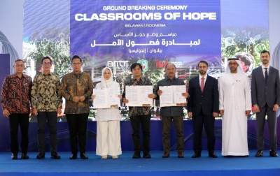 Pelindo, DP World Foundation, dan Pemkot Medan Berkolaborasi Bangun Sekolah untuk Anak-anak Belawan