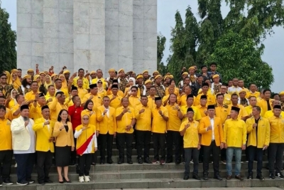 HUT ke-62 Golkar, Andar Amin Harahap Pimpin Ziarah, Ratusan Kader Kenang Jasa Pahlawan