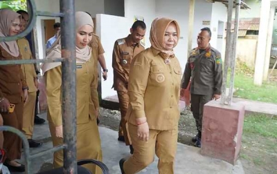 Pascasidak, Plt Bupati Langkat Tiorita Apresiasi Perubahan Kantor Camat Hinai