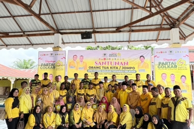 DPD Golkar Tapsel Isi HUT dengan Aksi Sosial