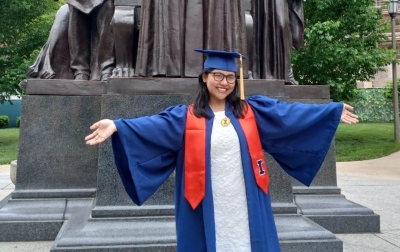 Fay Siringoringo Tuntaskan Sarjana 2,5 Tahun di Amerika, Lanjut Beasiswa PhD