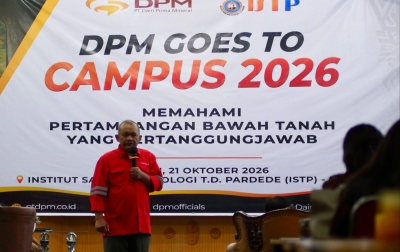 DPM Goes to Campus, Mahasiswa ISTP  Diajak Memahami Praktik Tambang yang Bertanggung Jawab