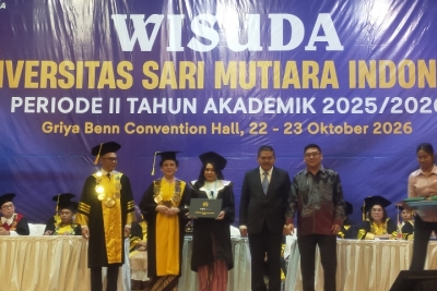 Ivan Elisabeth Purba Tantang Lulusan USM-Indonesia Buktikan Kualitas di Tengah Masyarakat