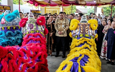 Bobby Nasution Resmikan Sekolah Guang Ming
