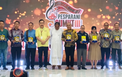 LP3KD Medan Juara Umum Paduan Suara Dewasa Campuran Pesparani Katolik Sumut