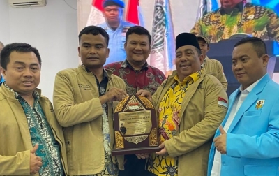 Ketum PP AMPG Terima Anugerah Tokoh Kaderisasi Penggerak Pemuda Nusantara