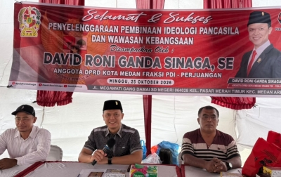 David Roni Ganda Sinaga Ajak Masyarakat Jaga Persatuan