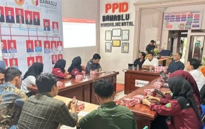 Bawaslu Gandeng KPU dan Kader P2P Madina Bahas PDPB