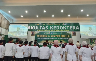 53 Dokter Baru FK UISU Lahir pada Hari Sumpah Pemuda, Dekan Titip Pesan Mendalam