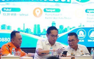 Siaga Bencana Hidrometeorologi, Wali Kota Medan Pimpin Rapat Koordinasi
