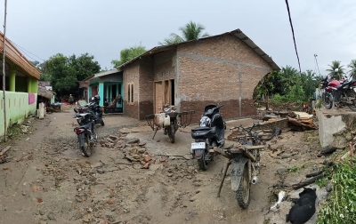 Terjang Silinda Sergai, Banjir Bandang Rusak Puluhan Rumah dan Paksa Warga Mengungsi ke Gereja