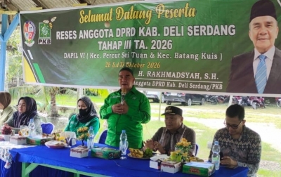 Rakhmadsyah Jemput Aspirasi Masyarakat Nelayan di Percut, Minta Penindakan Narkoba Serta Bedah Rumah Dilanjutkan