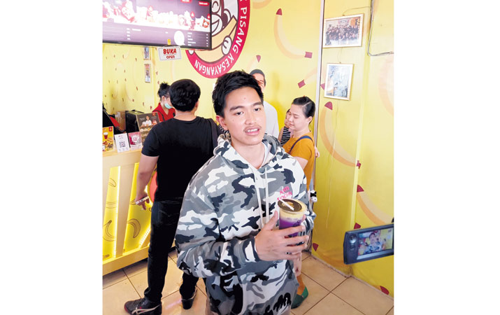kaesang-gelar-sang-pisang-arena