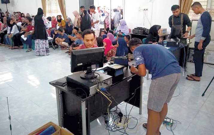 disdukcatpil-binjai-rekam-ktp-e-pemilih-pemula