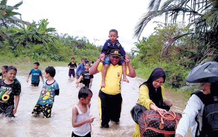 Delapan Desa Di Aceh Terendam Banjir